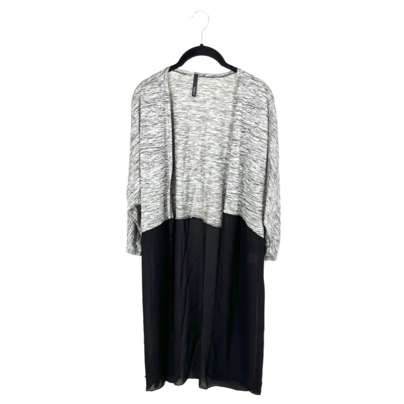 Grey Long Cardigan – Small, Medium, Large Small