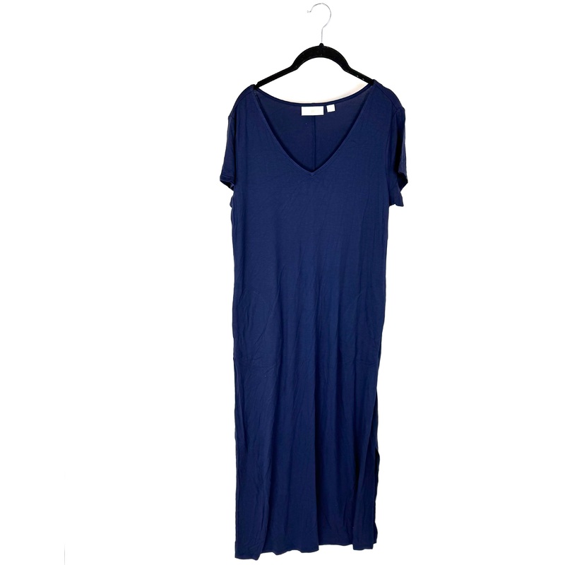 Navy Short Sleeve Lounge Dress – Size 6/8