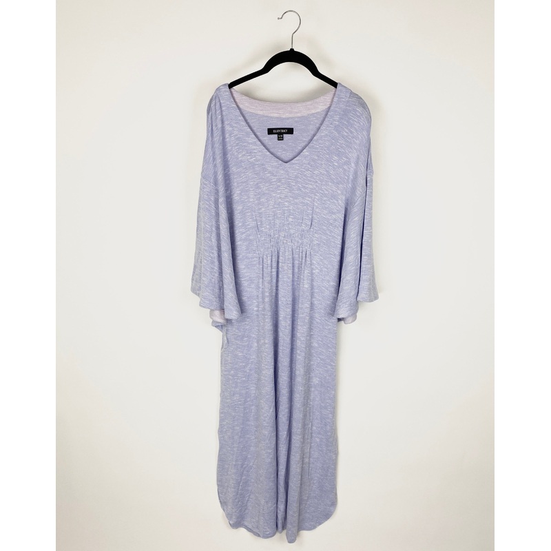 Lilac Purple Cropped Sleeve Caftan – Small/Medium