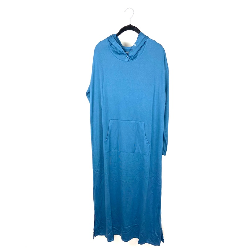 Blue Long Sleeve Lounge Dress – Size 6/8 and 10/12 Small: Size 6-8