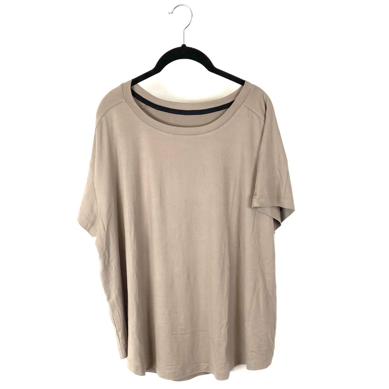 Light Brown Short Sleeve Shirt – Small, 1X Small