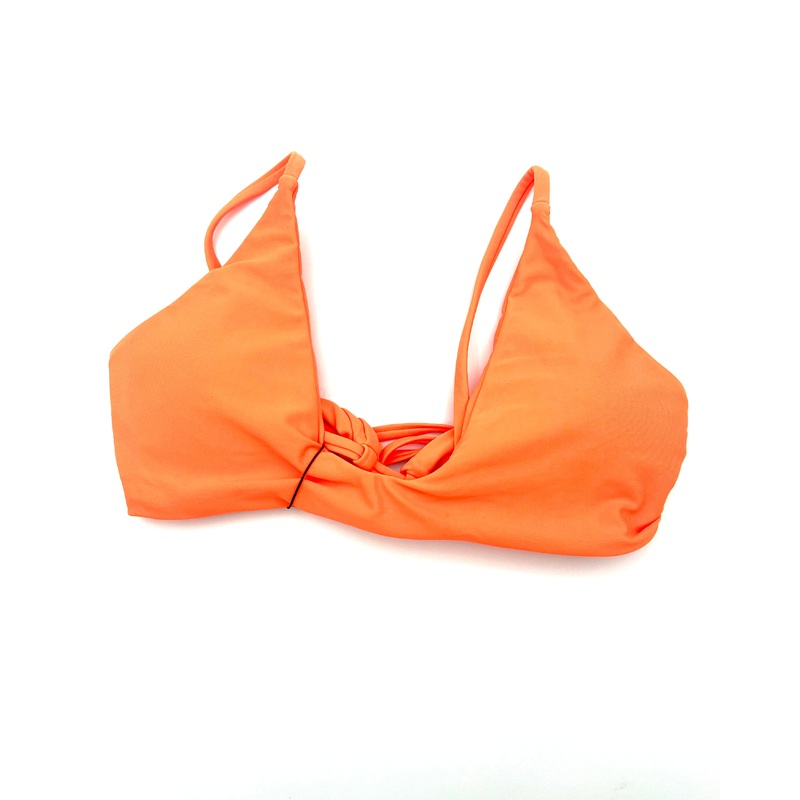 Orange Scoop Neck Swim Top – Size 8