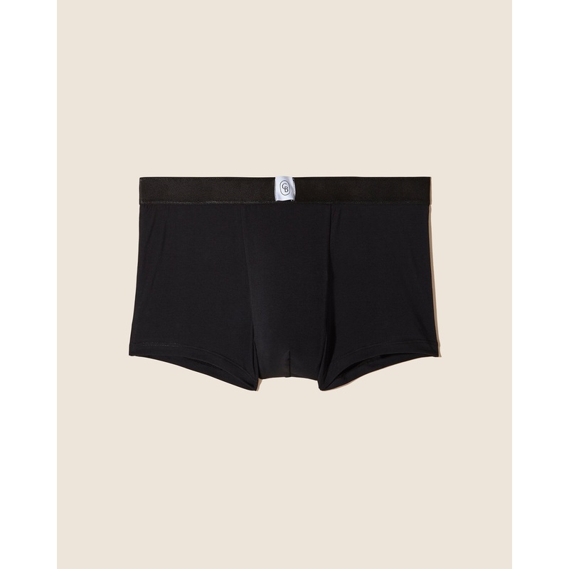 Herren Boxer Schwarz S