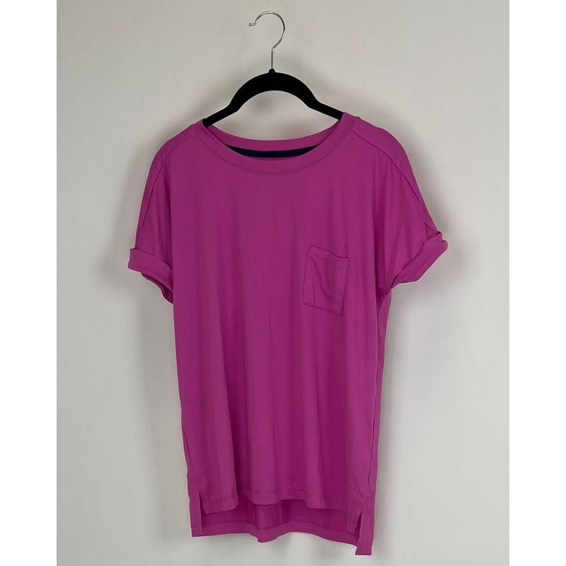 Light Pink Short Sleeve Top – Small
