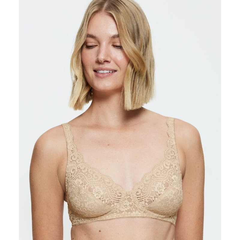 Triumph Amourette Balconette Wire-Free Bra – Skin 32C