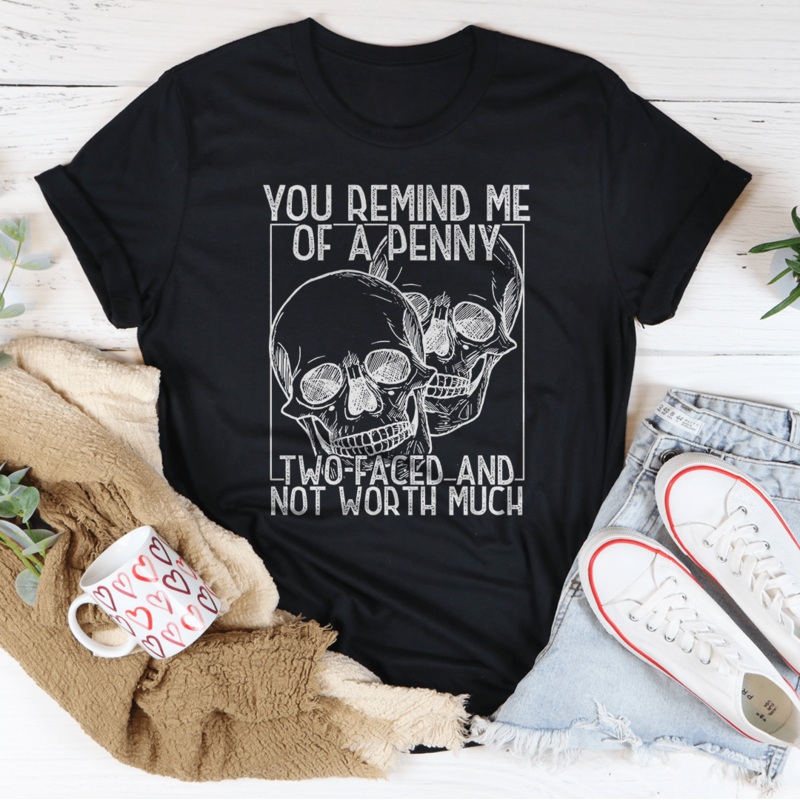 You Remind Me Of A Penny Tee Athletic Heather S