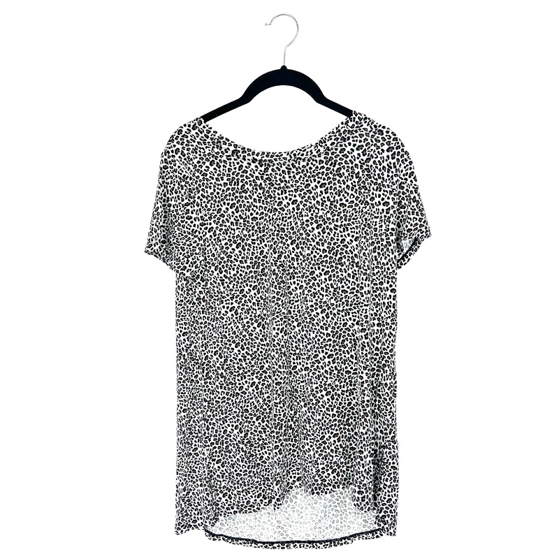 Dainty Cheetah Print Tunic – Size 2/4 and 6/8 Extra Small (size 2/4)