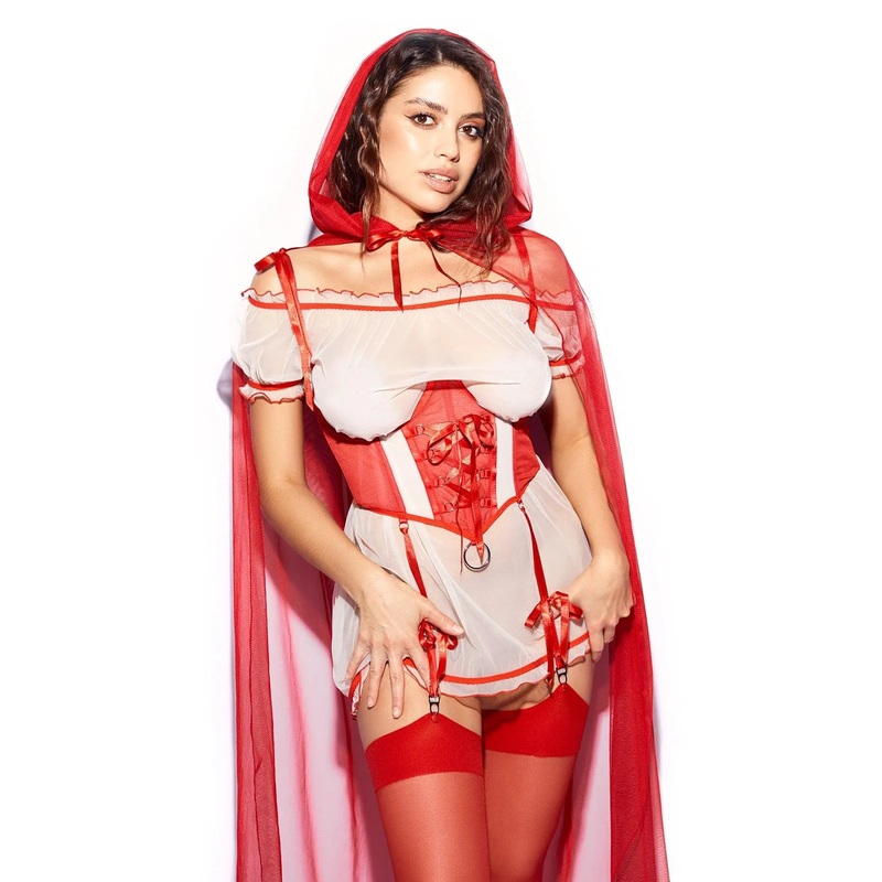 ROLE-PLAYING LINGERIE SET “RED RIDING HOOD”