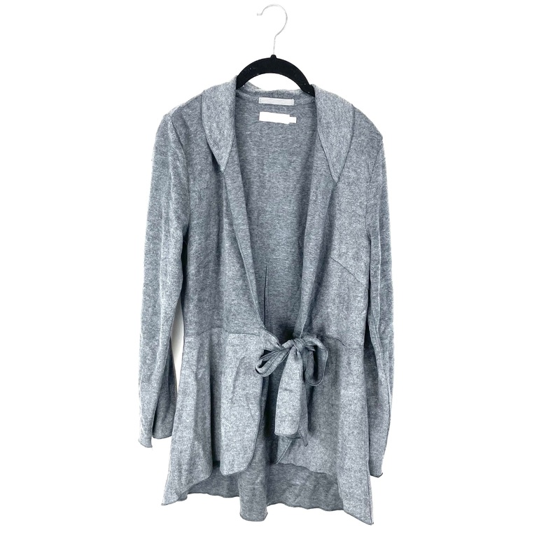 Grey Open Cardigan – Small