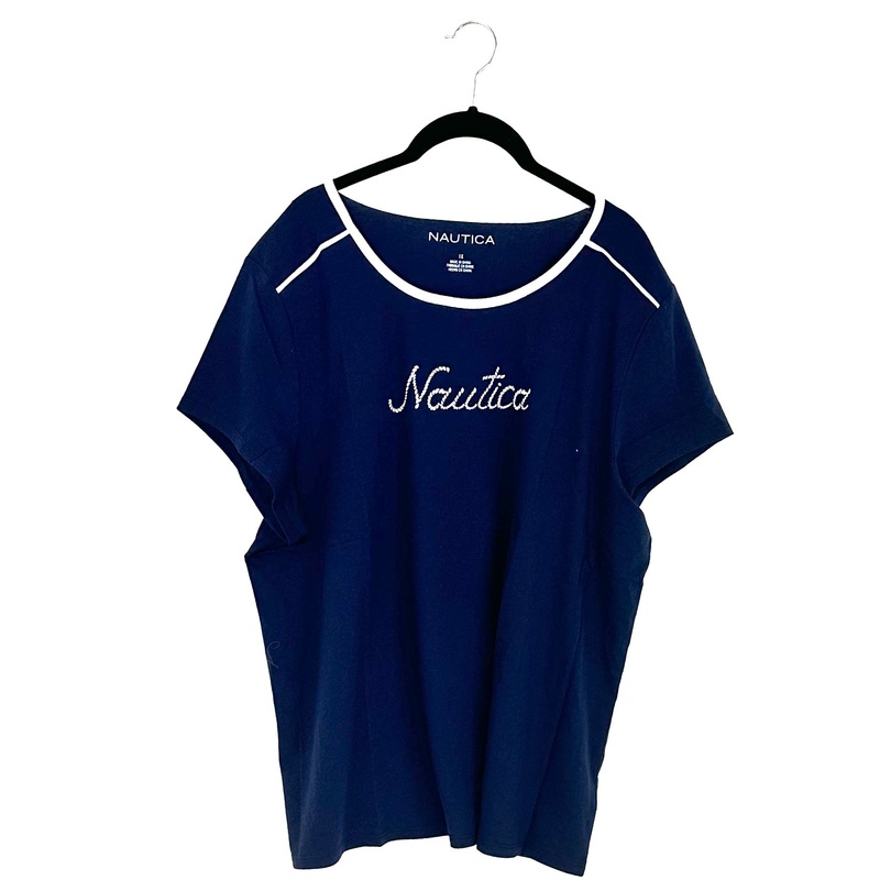 Navy Blue T-Shirt – Small and 1X Small