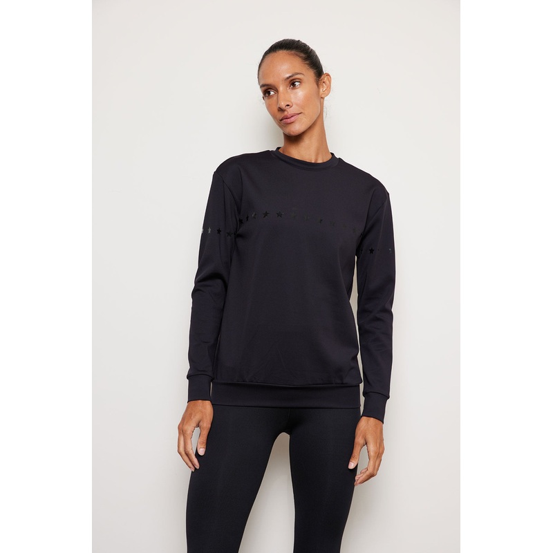 SINGLE LINE FLASH STAR SURFACE SWEATSHIRT NPTN XS