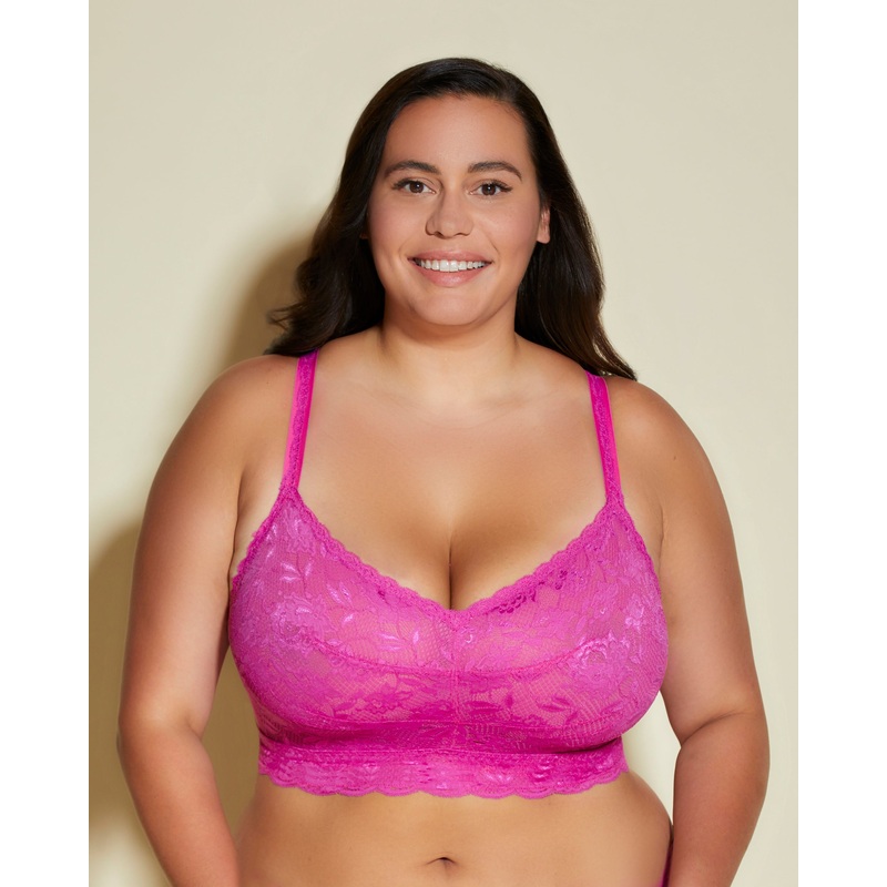 Ultra Curvy Bralette Sweetie Cape Fuchsia XS