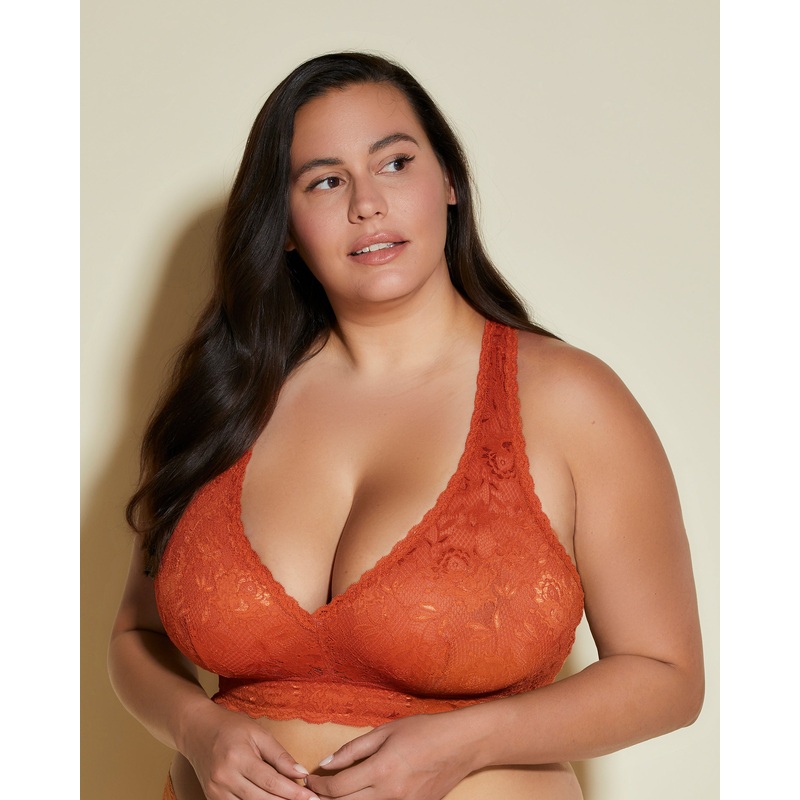 Ultra Curvy Racie Racerback Bralette Sahara XS