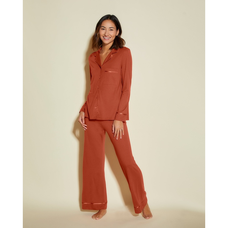 Conjunto De Pijama Petite Con Camisa De Manga Larga Y Pantalones Sahara/Sahara PS
