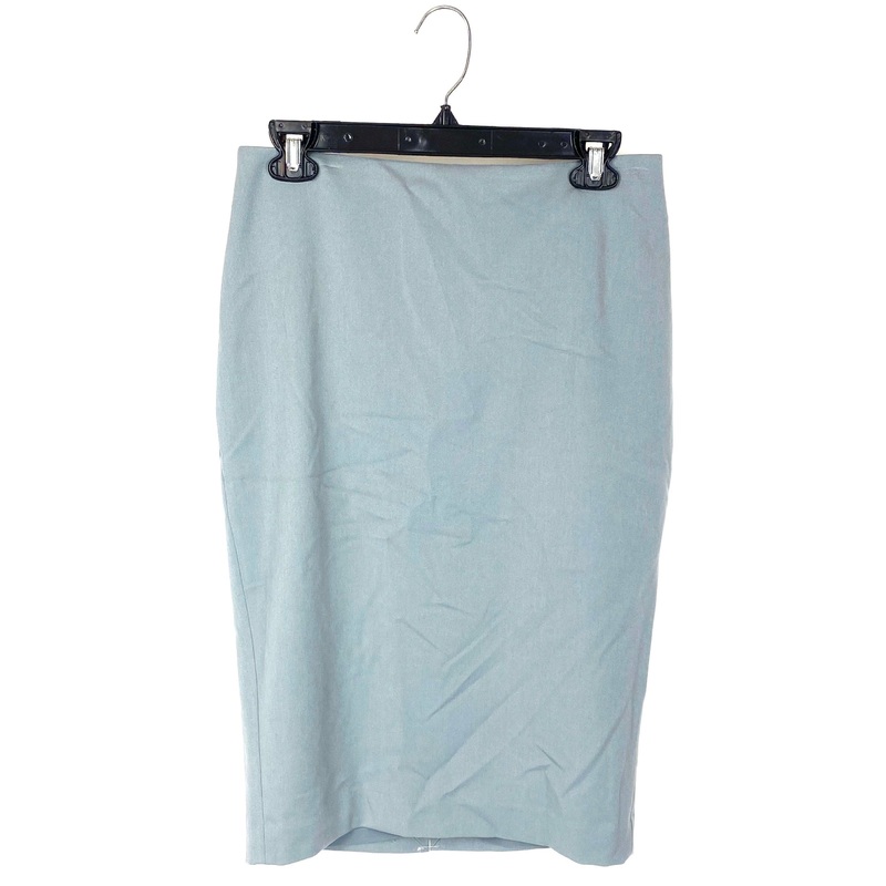 Pencil Blue Grey Skirt – Size 8