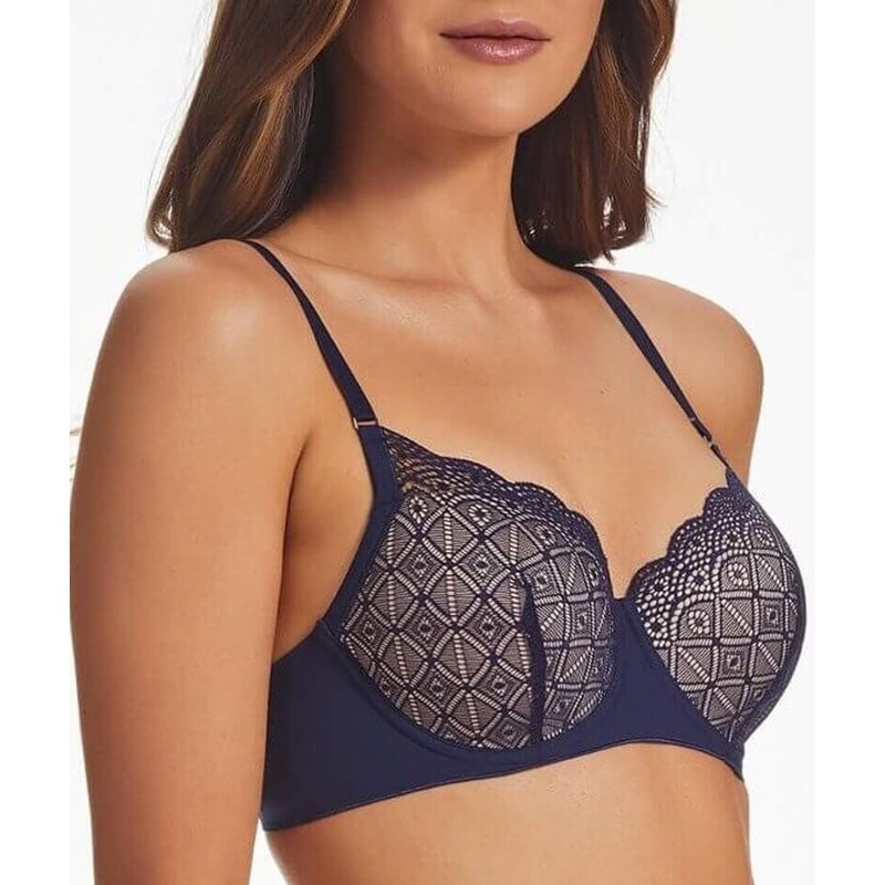 Underline by Finelines Eternal Demi Bra – Midnight Midnight 38D