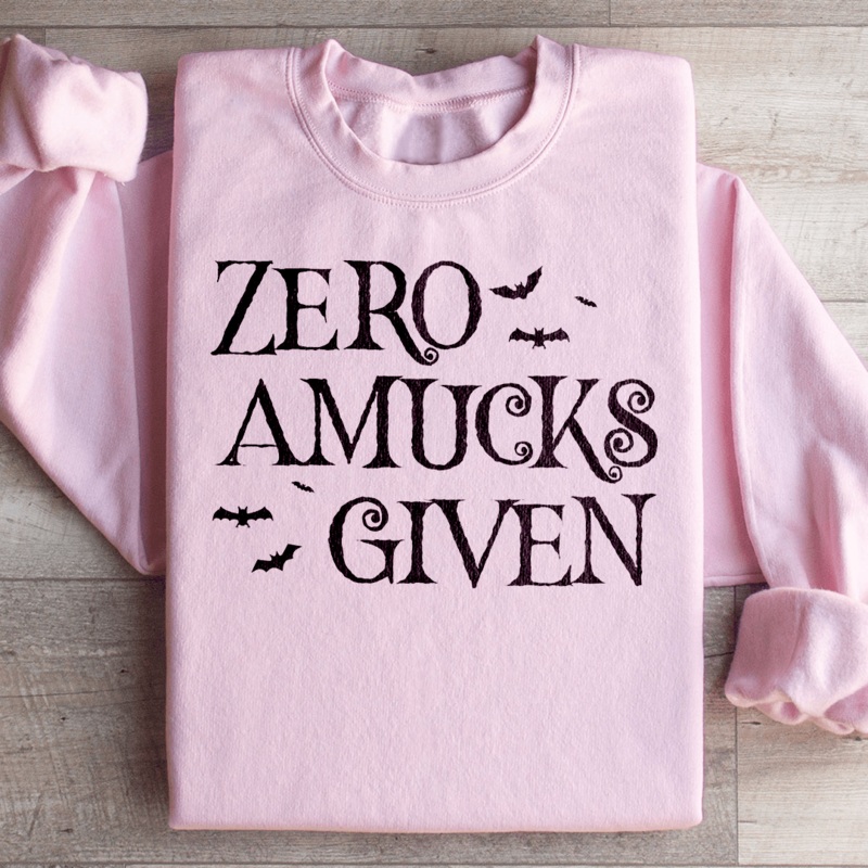 Zero Amucks Given Sweatshirt Black S