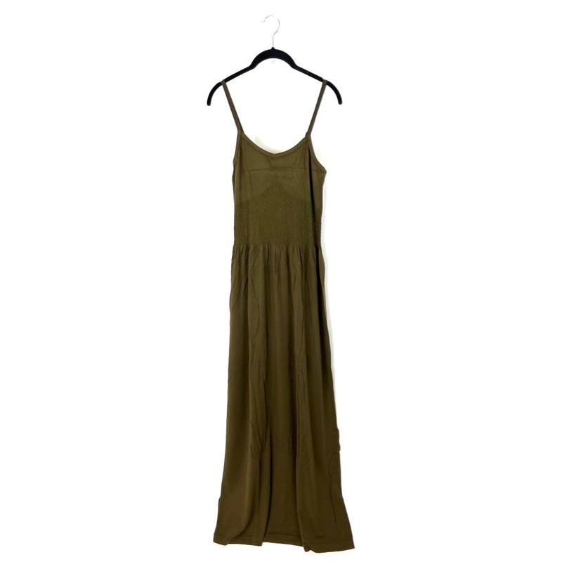 Army Green Cami Maxi Dress – Large