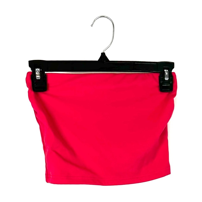 Pink Cropped Tube Top – Extra Small, Small and Large Extra Small