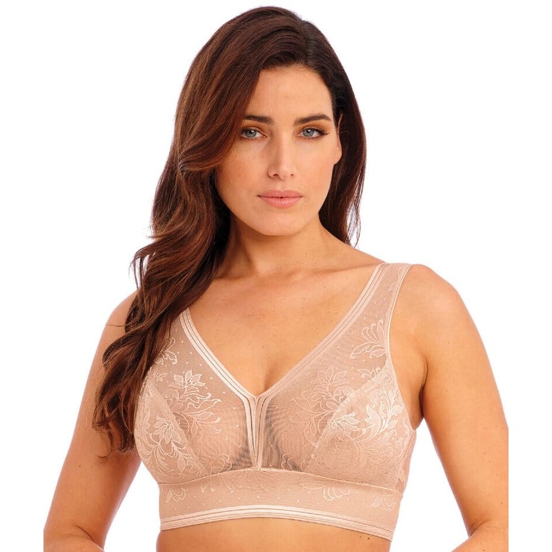 Wacoal Net Effects Bralette – Rose Dust 32