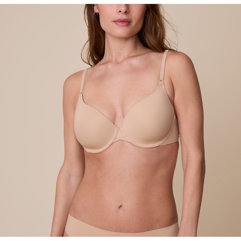 Base T-Shirt Bra – Beige Beige 32 A