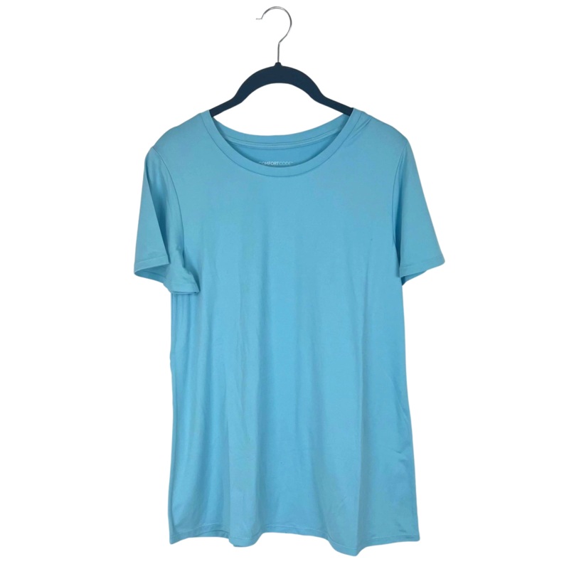Light Blue Short Sleeve T-Shirt – 6/8 Medium (size 6/8)