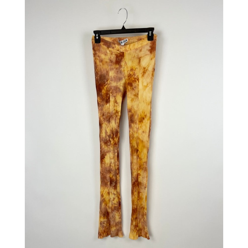 Orange Tie Dye Leggings – Small