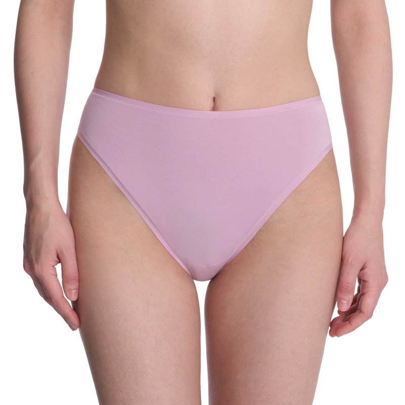 Bliss Bare Cotton High Cut Brief – 772346 – Rose Mist XS PINK