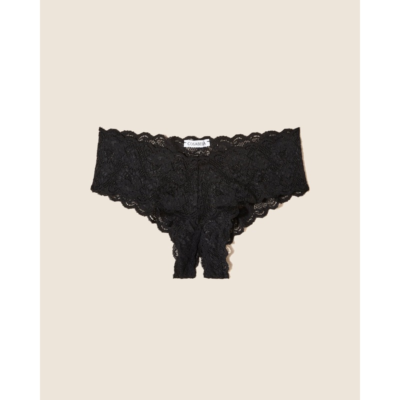 Boyshort Lunghi Maliziosi Nero 1X