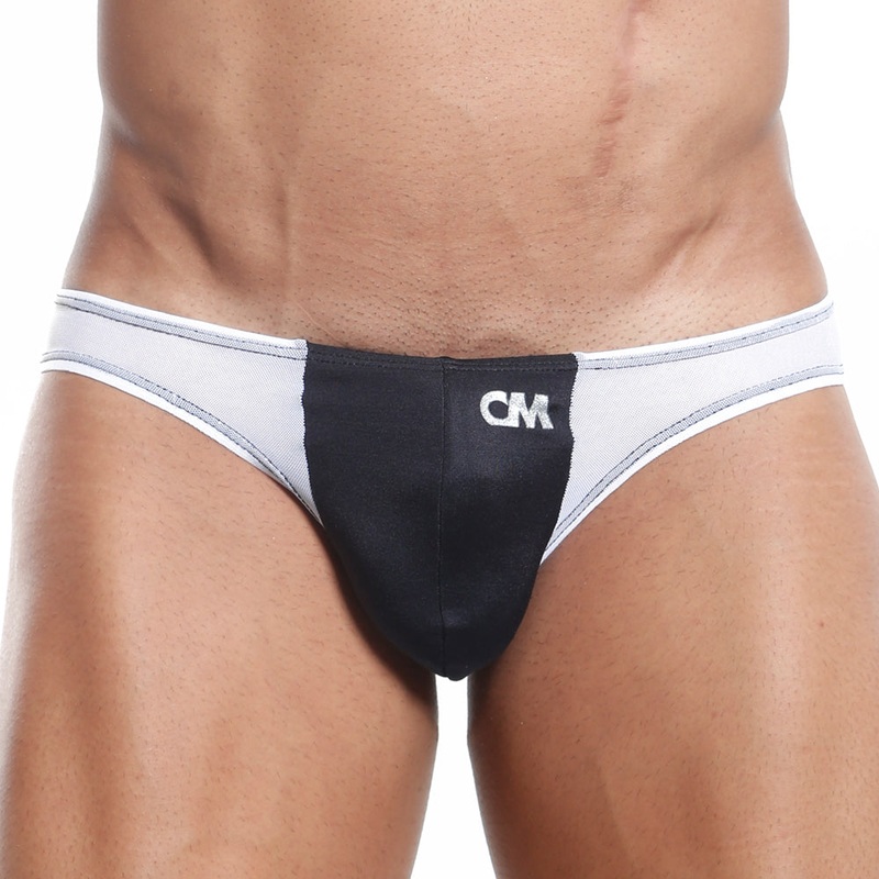 Cover Male CMI016 Slip Bikini Small Black/White