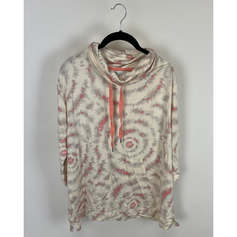 COWL NECK SWEATSHIRT – SMALL