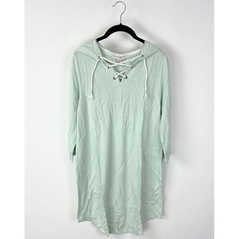 Mint Green Lounge Dress – XS