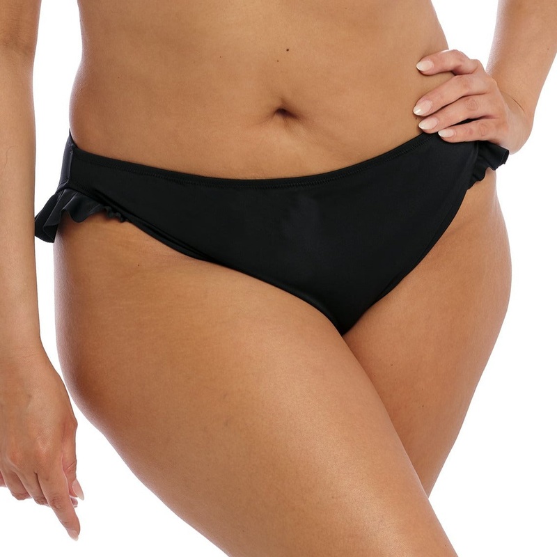 Plain Sailing High Leg Ruffle Brief – ES7288 BLACK 14