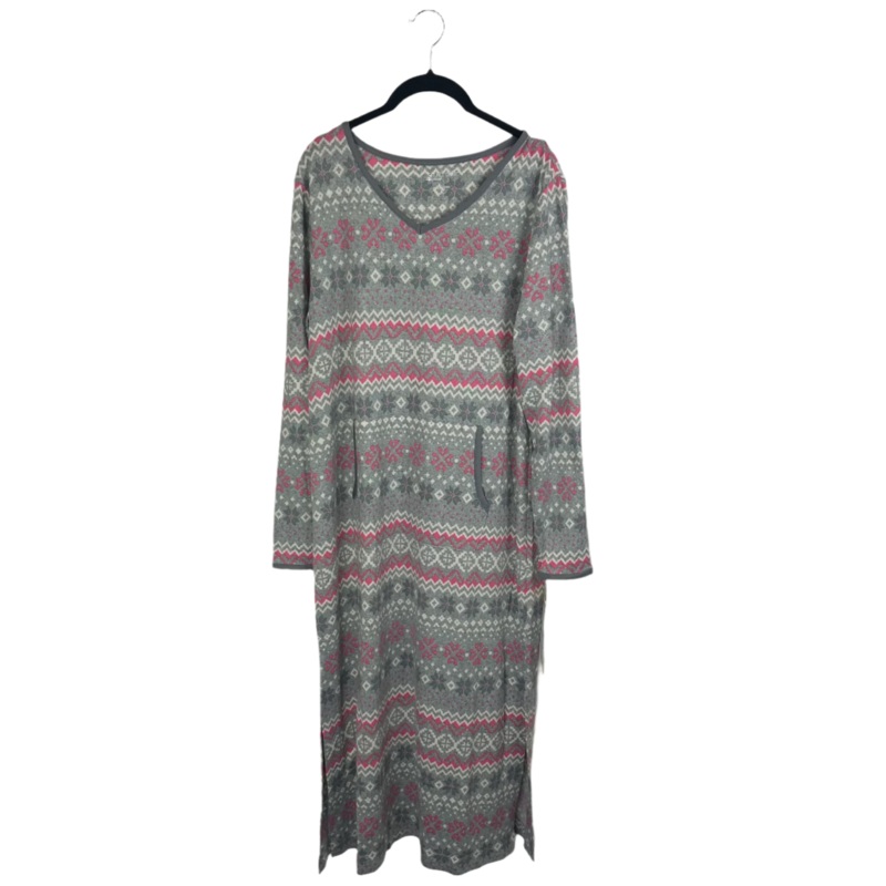 Gray And Pink Lounge Dress – Size 6/8 and 10/12 Size 6/8