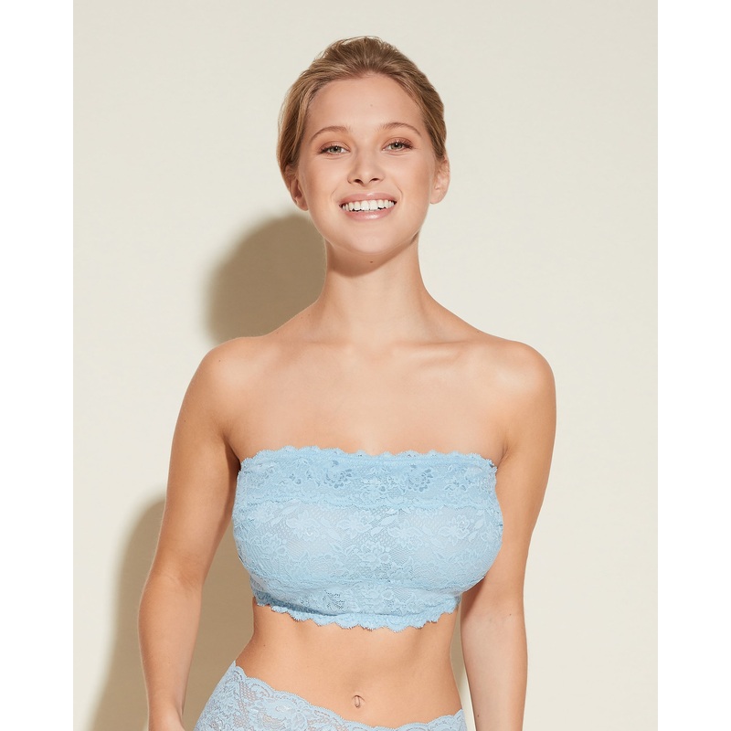 Sujetador Bandeau Flirtie Curvy Aasmani Blue XS