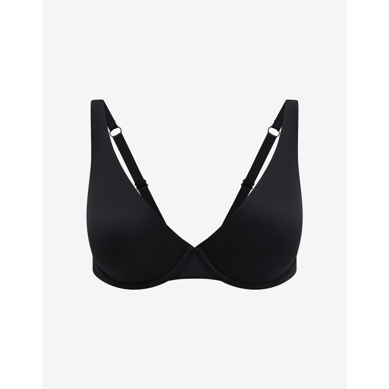 24/7 Classic Second Skin Unlined Bra black 32C