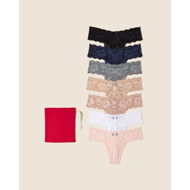 Cutie 7 Stck Bright Grenadine Einheitsgre