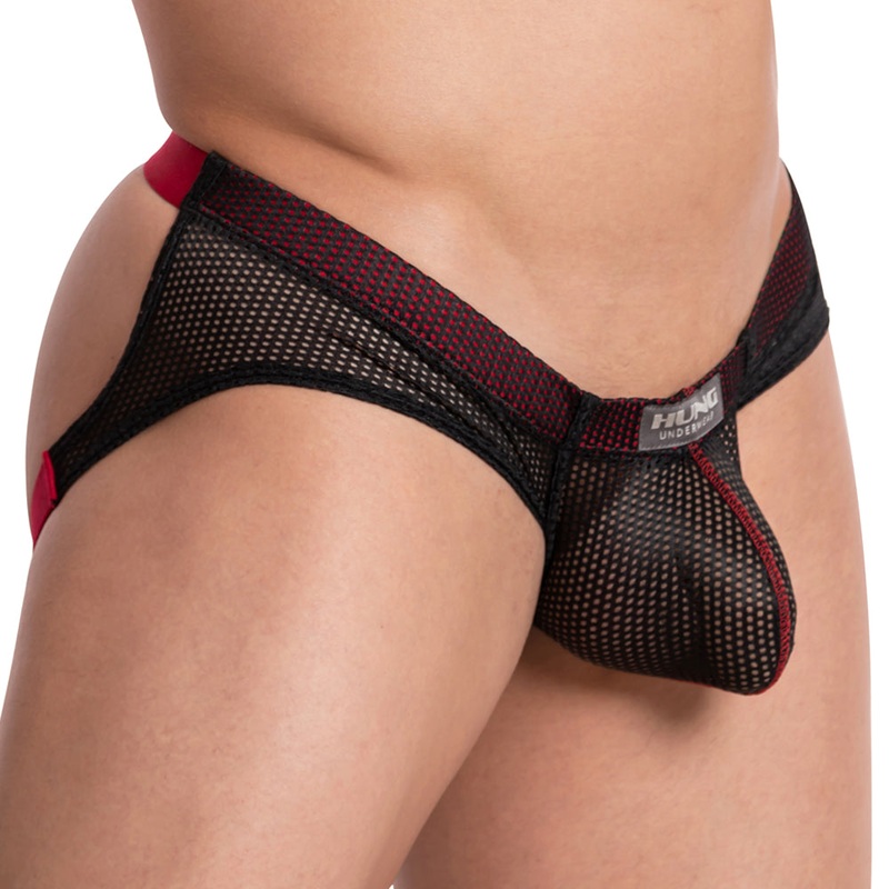 Hung HGE019 The Colosseum Jockstrap Small Black