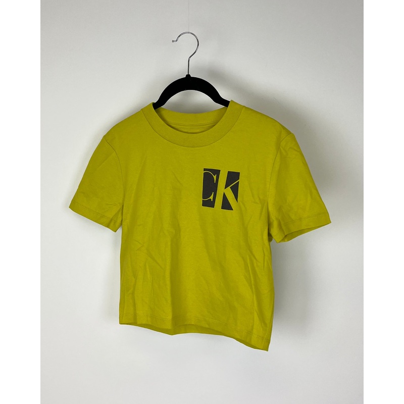 Olive Short Sleeve Top – Small