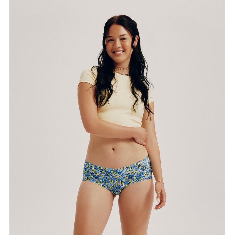 Teen Light Leakproof No-Show Boyshort Black XXS