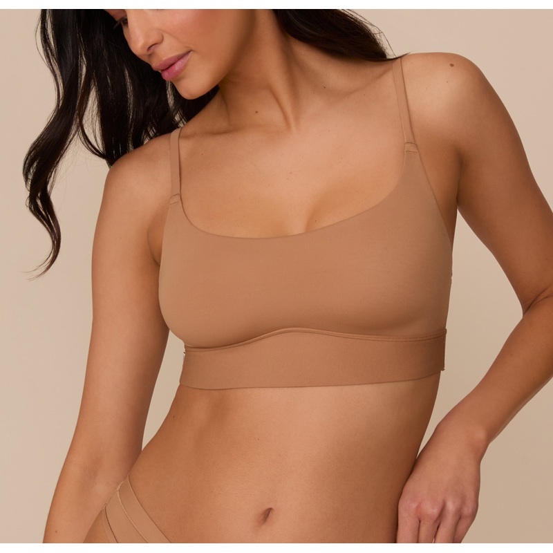 Bliss Scoop Bralette – Tan Tan XS