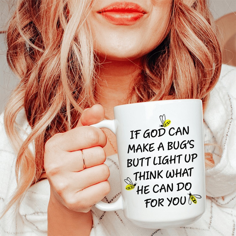 What God Can Do For You Ceramic Mug 15 oz White One Size
