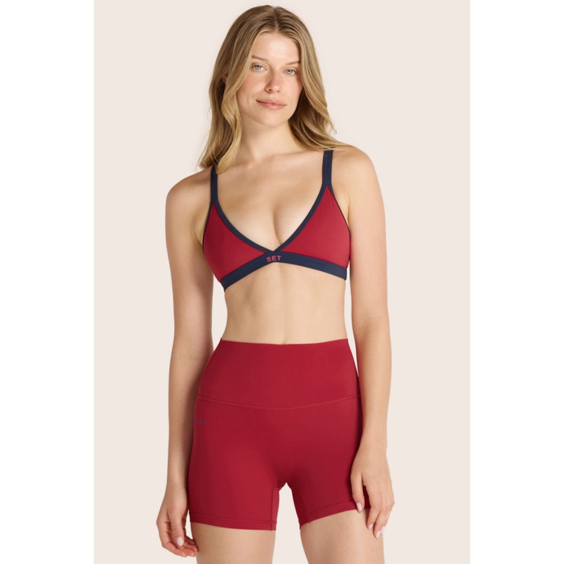AIRLUXE BREATHE TRIANGLE BRA – LADYBUG Ladybug XS