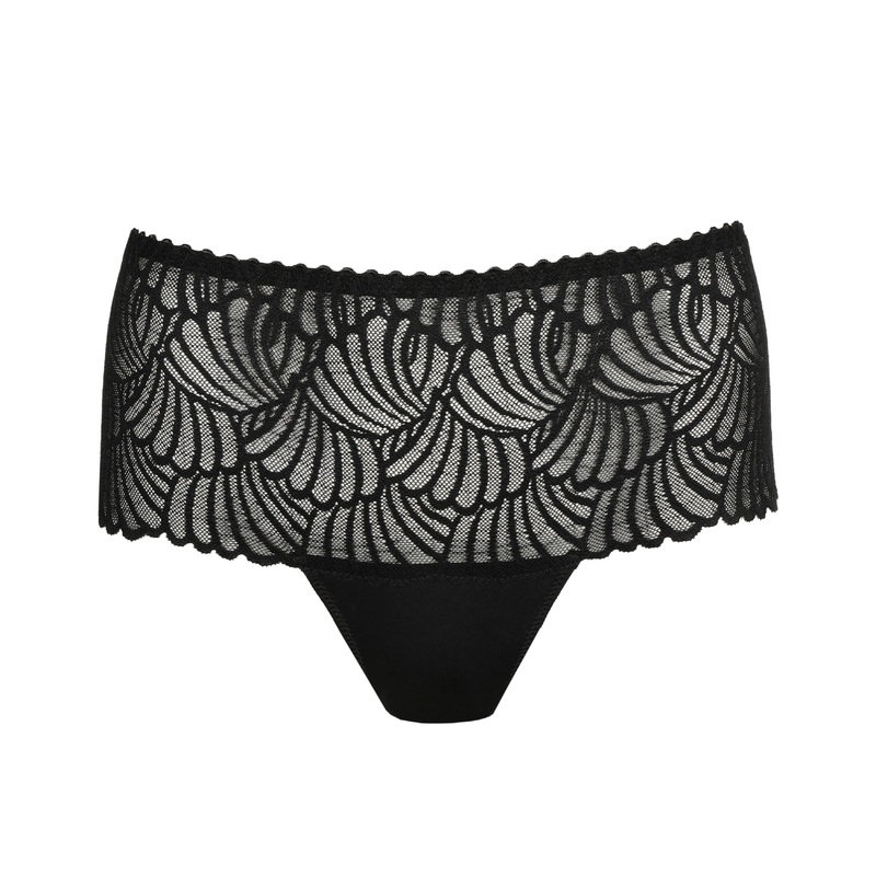Gallipoli Black Luxury Thong Black S