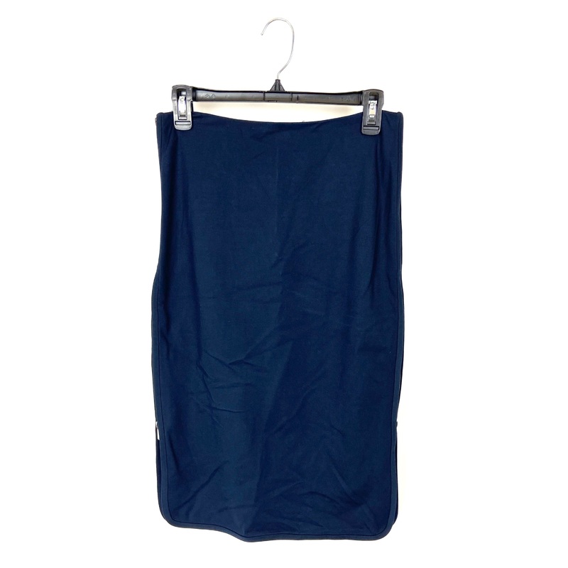 Navy Zip Up Skirt – Size 6