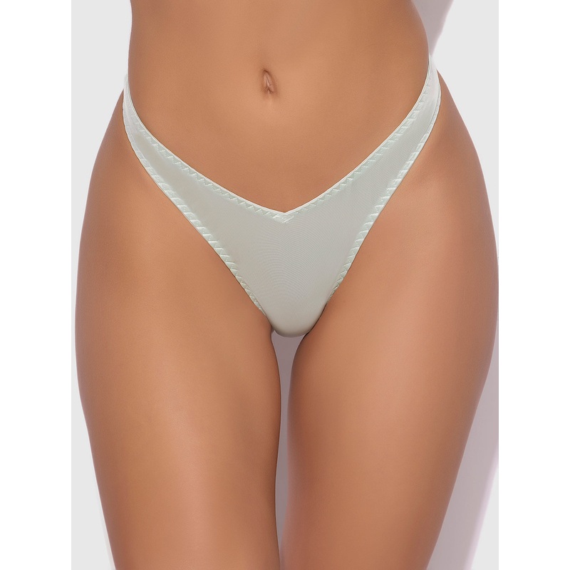 Rising Star Liquid Satin Tanga Aqua S