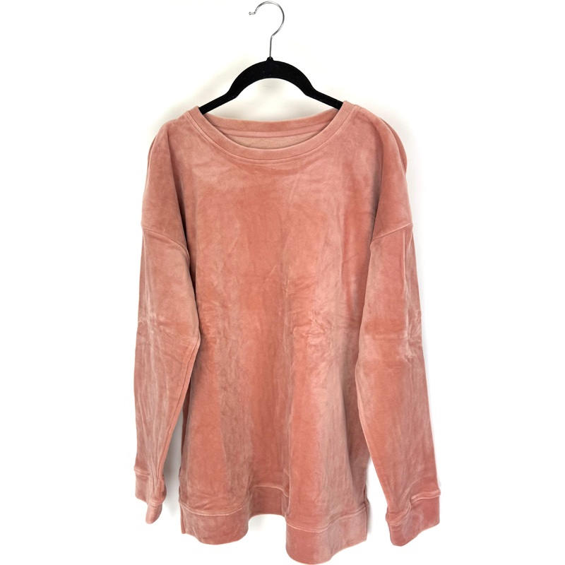 Peach Pink Fleece Top – Size 4/6 and 6/8 4/6