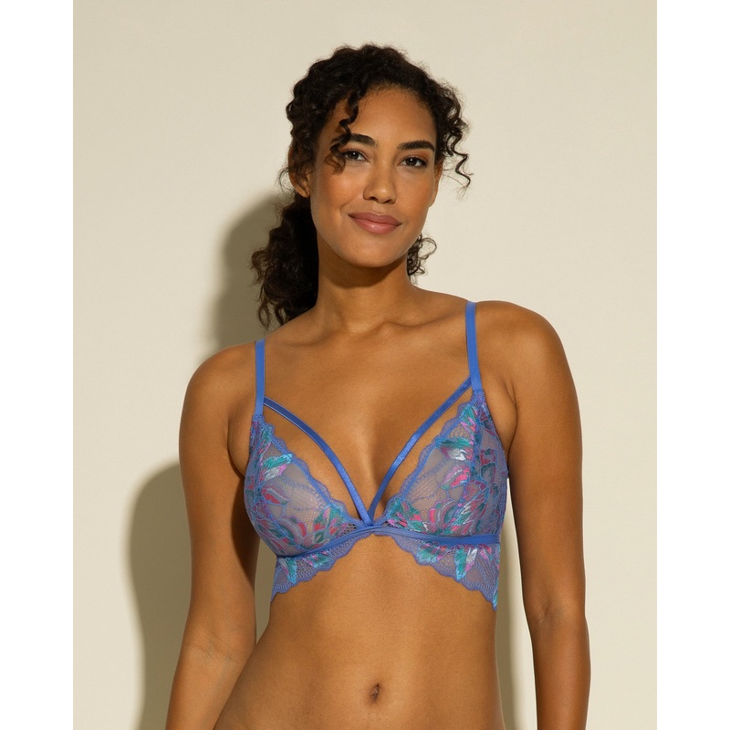 Triangel Bralette Portofino Blue S
