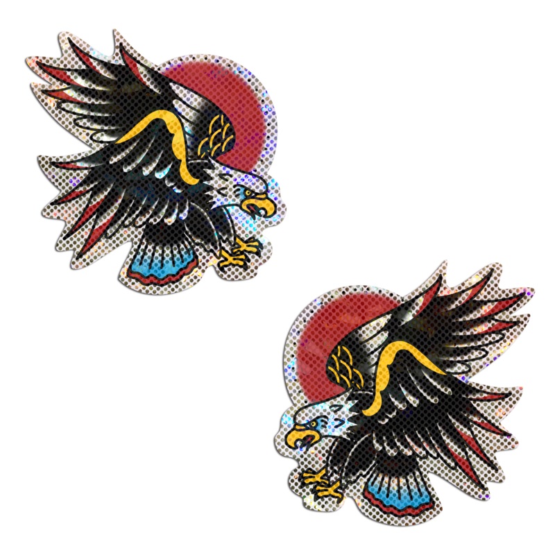 Eagle: Glittering Freedom Eagle Diamond Thom Nipple Pasties by Pastease
