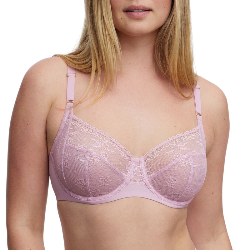 Lacy Full Coverage Underwire Bra – 334235 – Bloomin Lilac PINK 34D